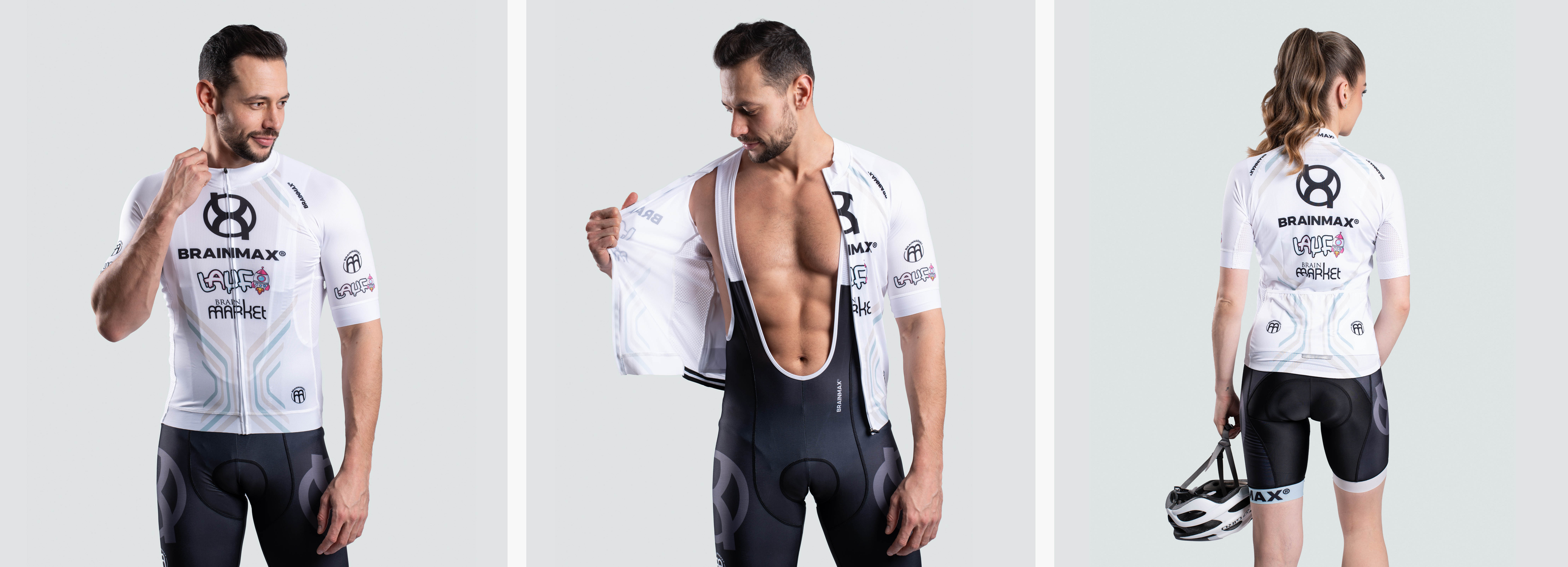 bily dres cerne kratasy detail